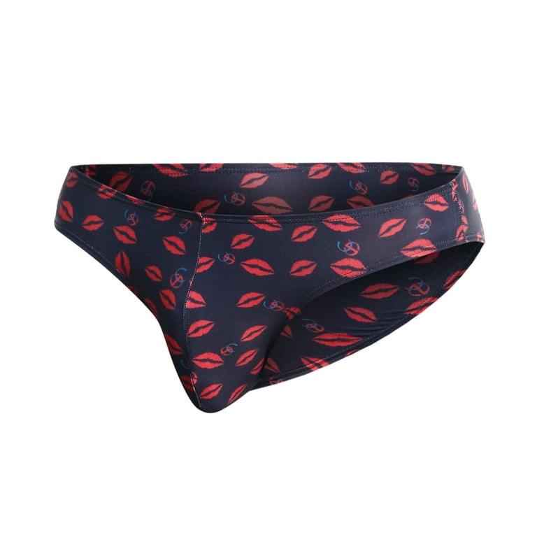 Joe Snyder Bikini Classic Polyester Prints -Lips-X-Large 