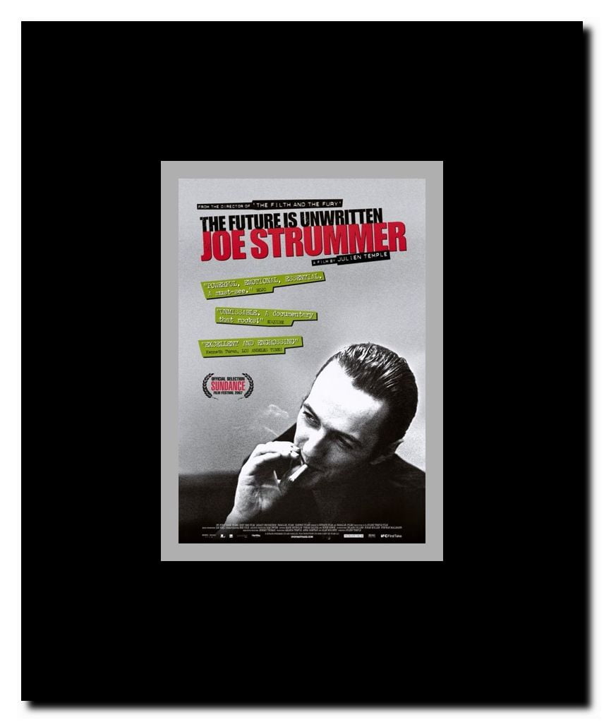 Joe Strummer: The Future is Unwritten Framed Movie Poster