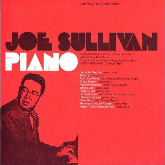 Joe Sullivan - The Musical Moods of Joe Sullivan: Piano - Jazz - CD