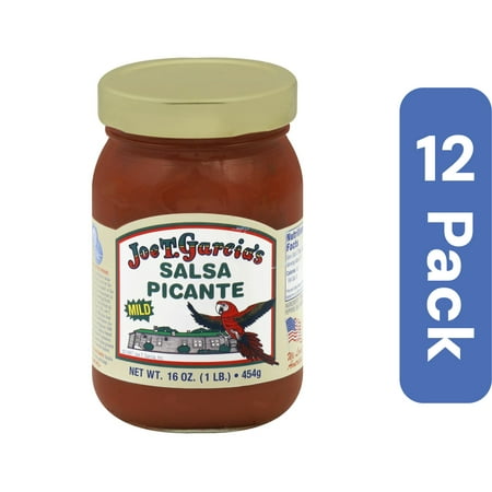 Joe T. Garcia's Mild Picante Salsa 16 oz (Pack Of 12)