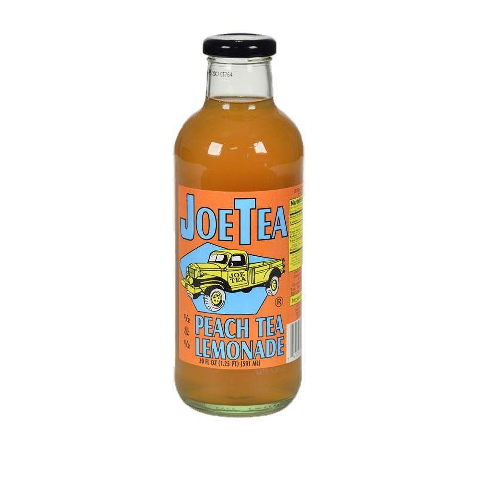 Joe Tea, Peach Tea Lemonade, 20oz (Pack of 12) - Walmart.com