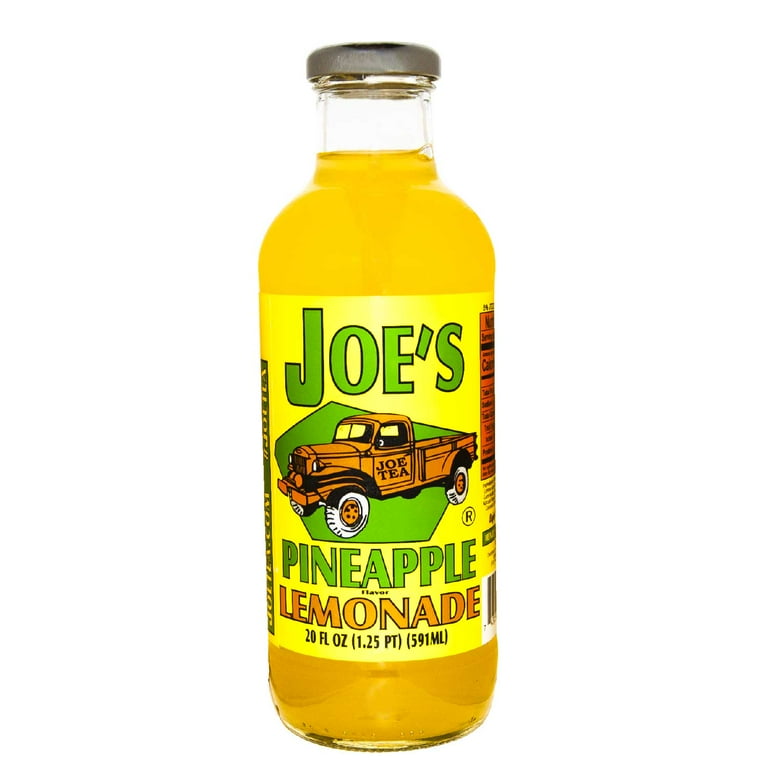 JOE TEA PINEAPPLE LEMONADE 20 OZ GLASS BOTTLE - Walmart.com