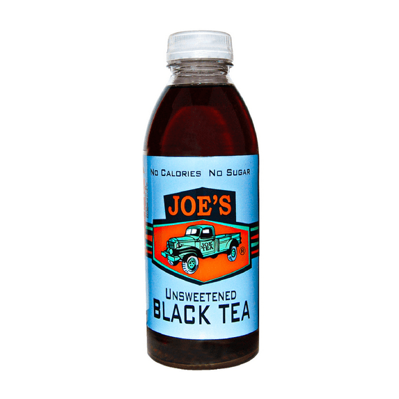 Joe Tea Unsweetened Black Tea 20 fl. oz. Plastic Bottles- Case Pack of 12