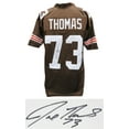 thumbnail image 1 of Joe Thomas Signed Brown Custom Jersey, 1 of 1