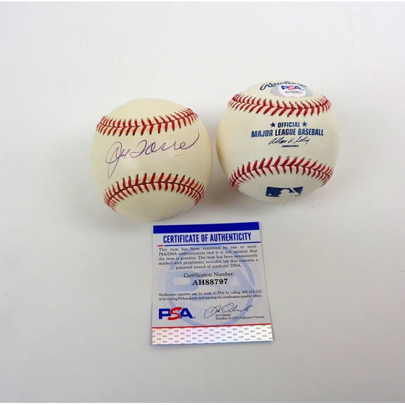 Joe Torre Signed Autograph OMLB Baseball PSA/DNA COA