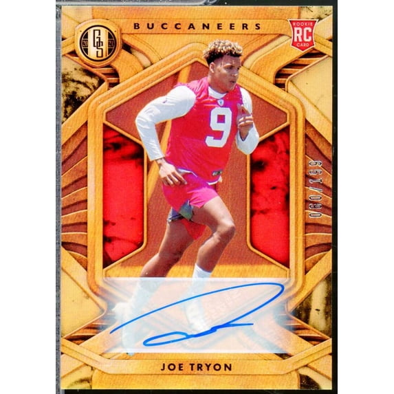Joe Tryon Rookie Card 2021 Panini Gold Standard Autographs /199 #160