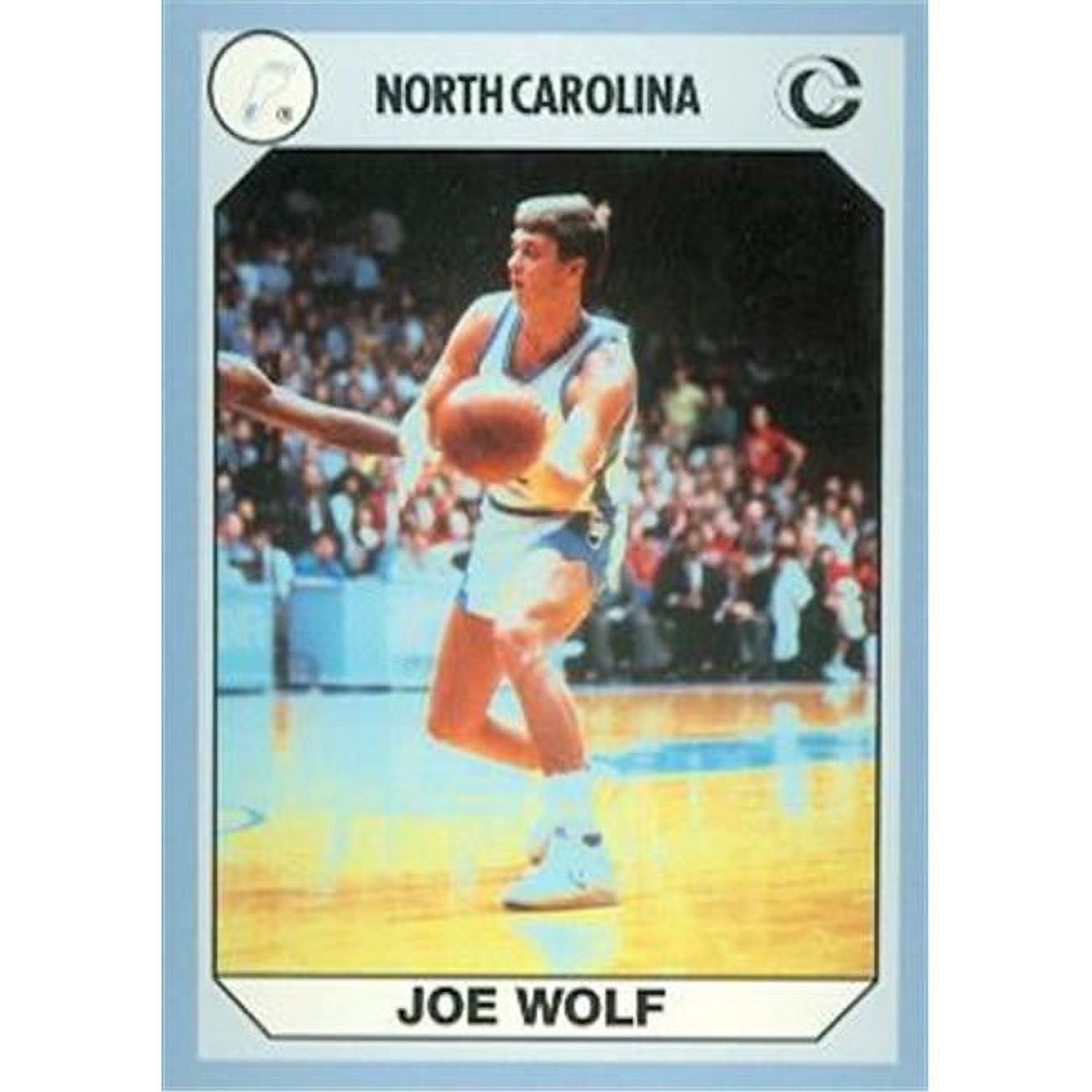 Joe Wolf Basketball Card (North Carolina) 1990 Collegiate Collection No ...