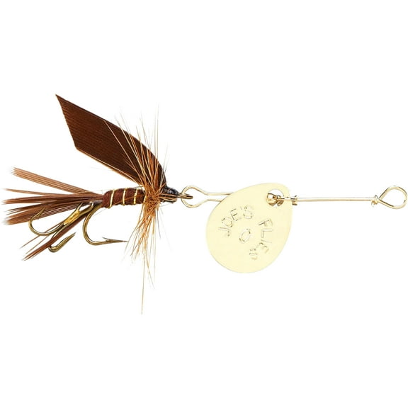 Joe's Flies 131-10 Short Striker Classic In-Line Spinner Fly Size 10 March