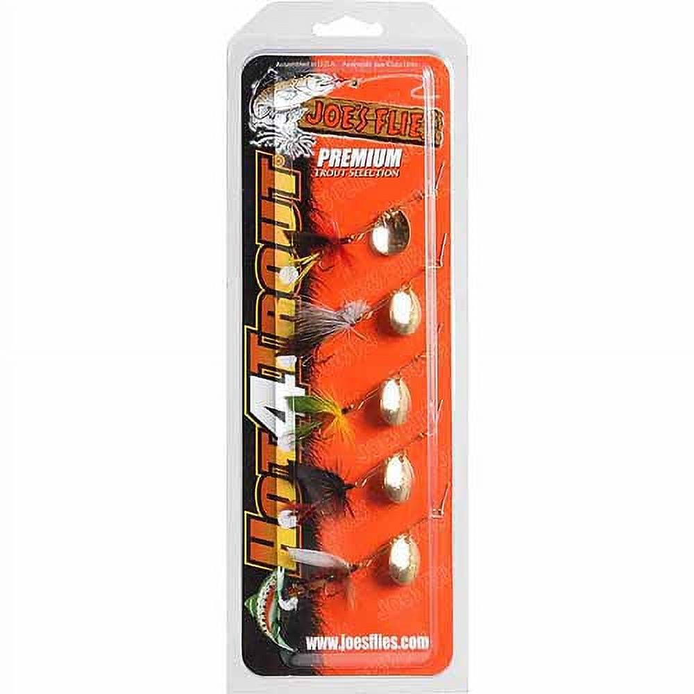 Joe's Flies Inline Spinner Fishing Bait, Lightweight Trout Tackle, 5