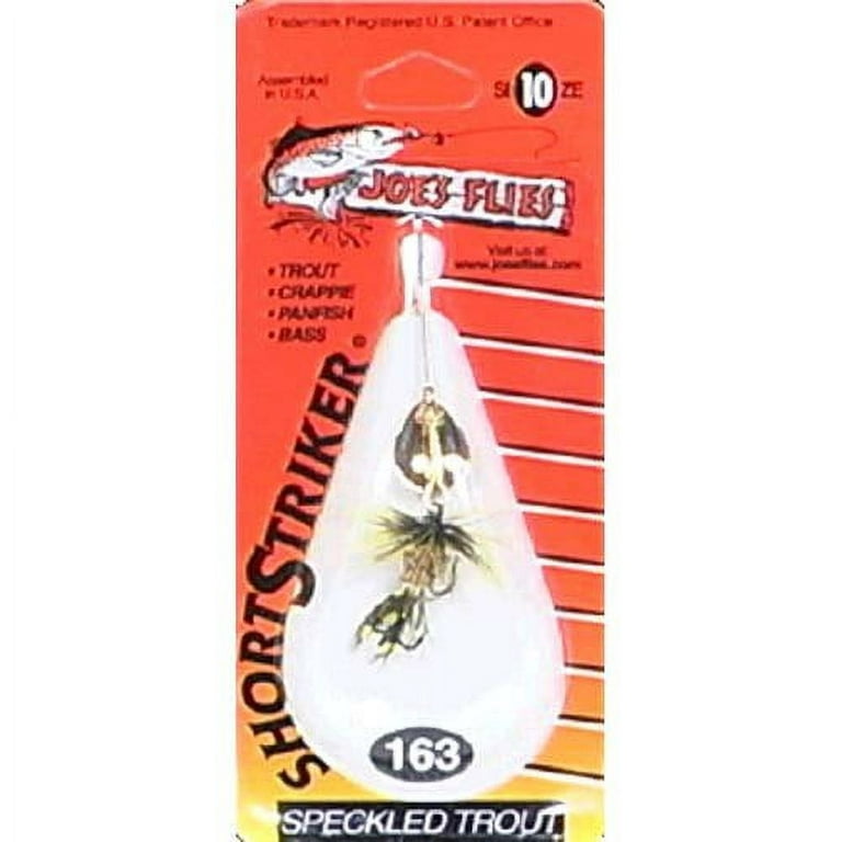 Joe's Flies Inline Spinner Short Striker Size 10 Gold/Yellow