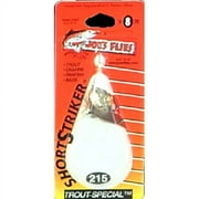 Joe's Flies Inline Spinner Short Striker Size 8 Brown/Red