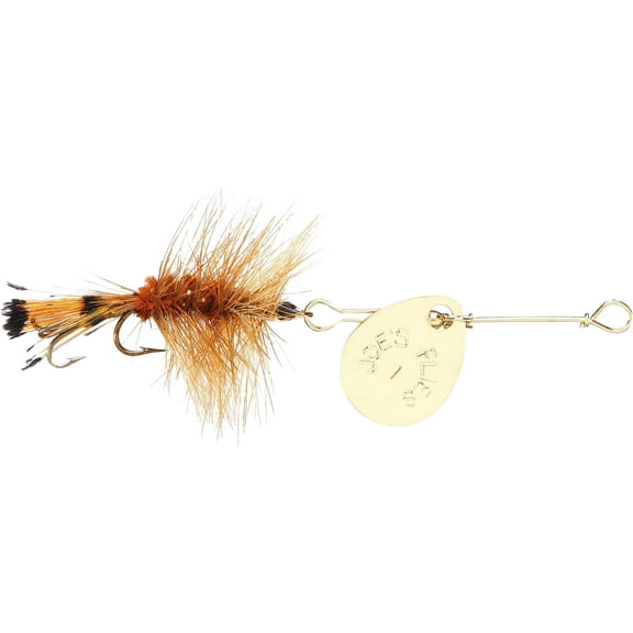 Joe's Flies Short Striker Classic Series Size 8, Brown Wolly Worm - 122-8