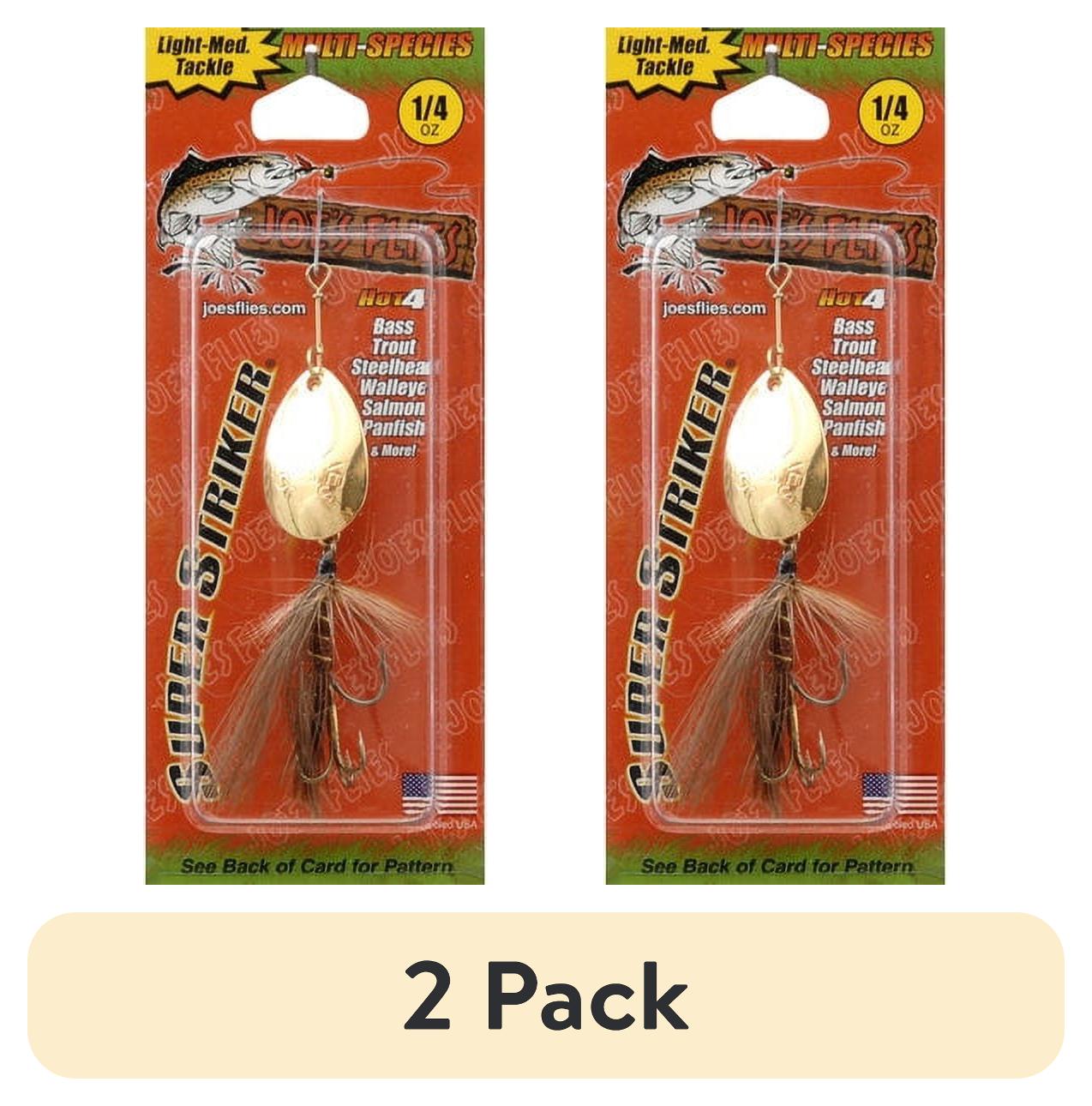Joe's Flies Size 8 Inline SpinnerBaits – Short Striker (2-Pack) – Joe's Favorite 166-8