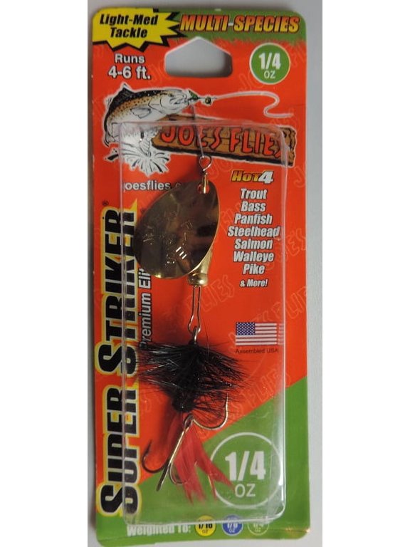 Super Striker "Elite" Series Inline Spinner Wolly Worm, 1/4 oz