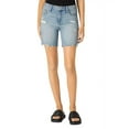 thumbnail image 1 of Joe's Jeans Commerce Blue Cutoff Bermuda Shorts Womens Size 30 MSRP $148, 1 of 3