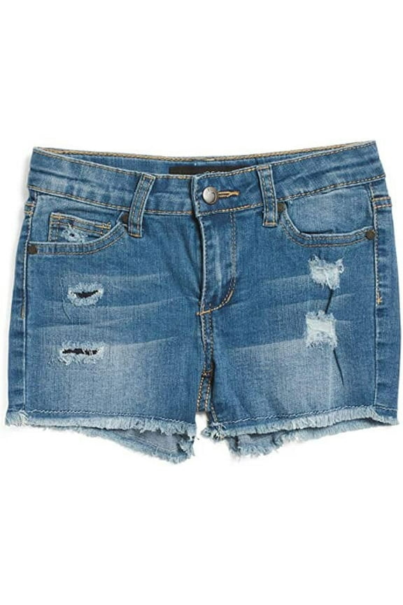 Girls The Markie Mid Rise Short, 5 Blue