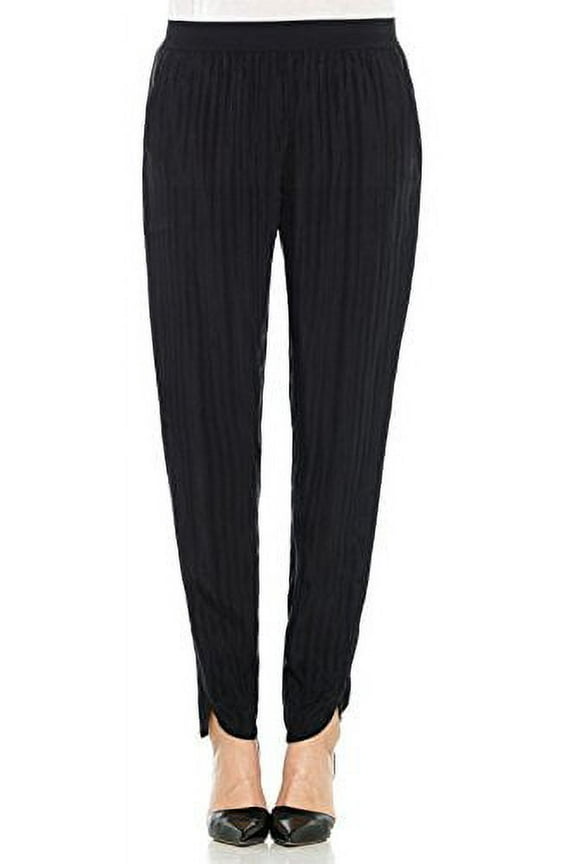 Stella Pants Stretch Waist Trousers, Black Stripe (X-Small)