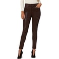 thumbnail image 1 of Joe's Jeans Women's Coco Bean The Charlie Coated High Waist Ankle Skinny Jeans, 1 of 5