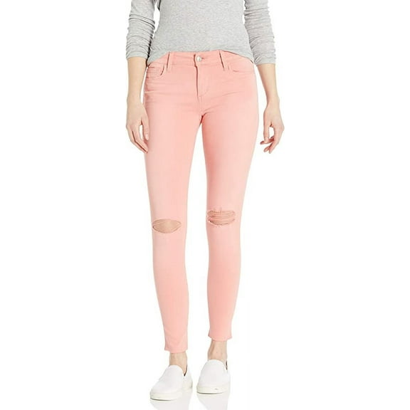 Joe's Jeans Women's Flawless Icon Midrise Color Skinny Ankle Jean, Melon, 30