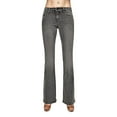 thumbnail image 1 of Joe's Jeans Women's Mid Rise Skinny Flare Jean Stretch Denim Pants, Electra (25), 1 of 4