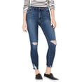 thumbnail image 1 of Joe's Womens Oksana Skinny Fit Boot Cut Jeans, Blue, 29, 1 of 2