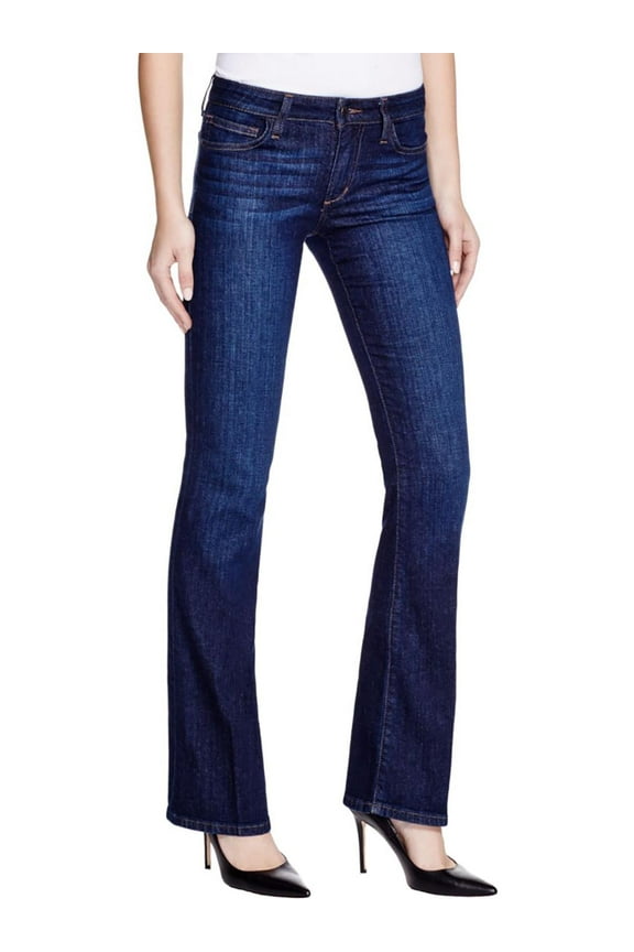 Womens Honey Curvy Myca Wash Bootcut Jeans Blue 24