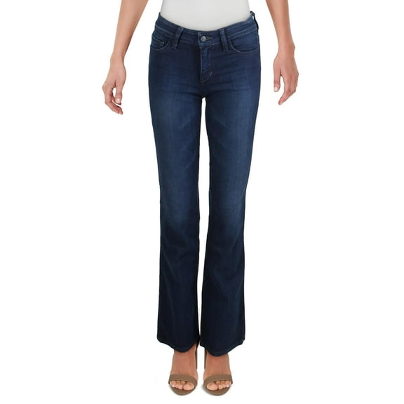 Joe's Jeans Womens Mid-Rise Curvy Bootcut Jeans Blue 24