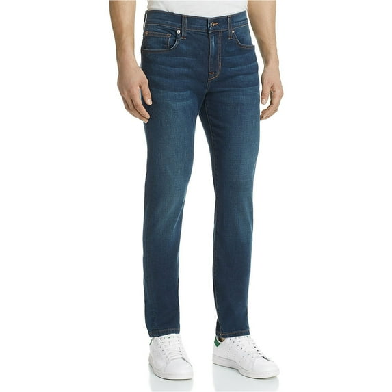 Joe's Mens Solid Slim Fit Jeans, Blue, 31W x 34L