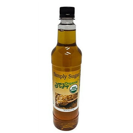 Joe's Organic Syrup Simple Syrup 750ml