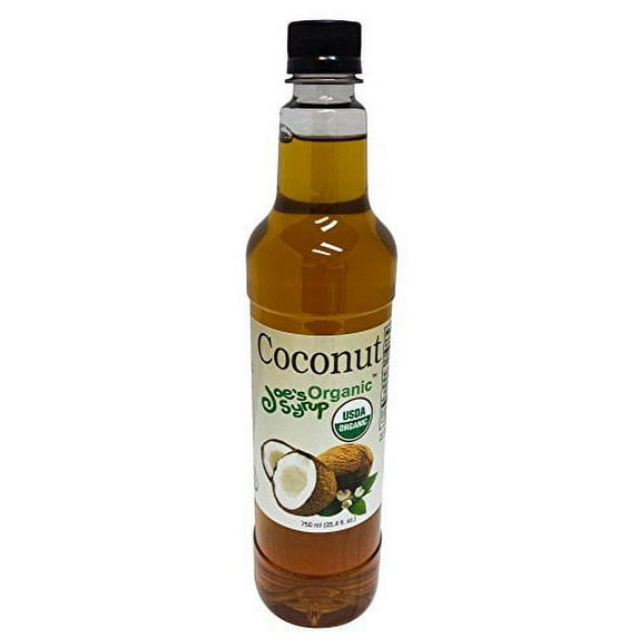 Joe’s Syrup Organic Flavored Syrup, Organic Coconut, 750 ml