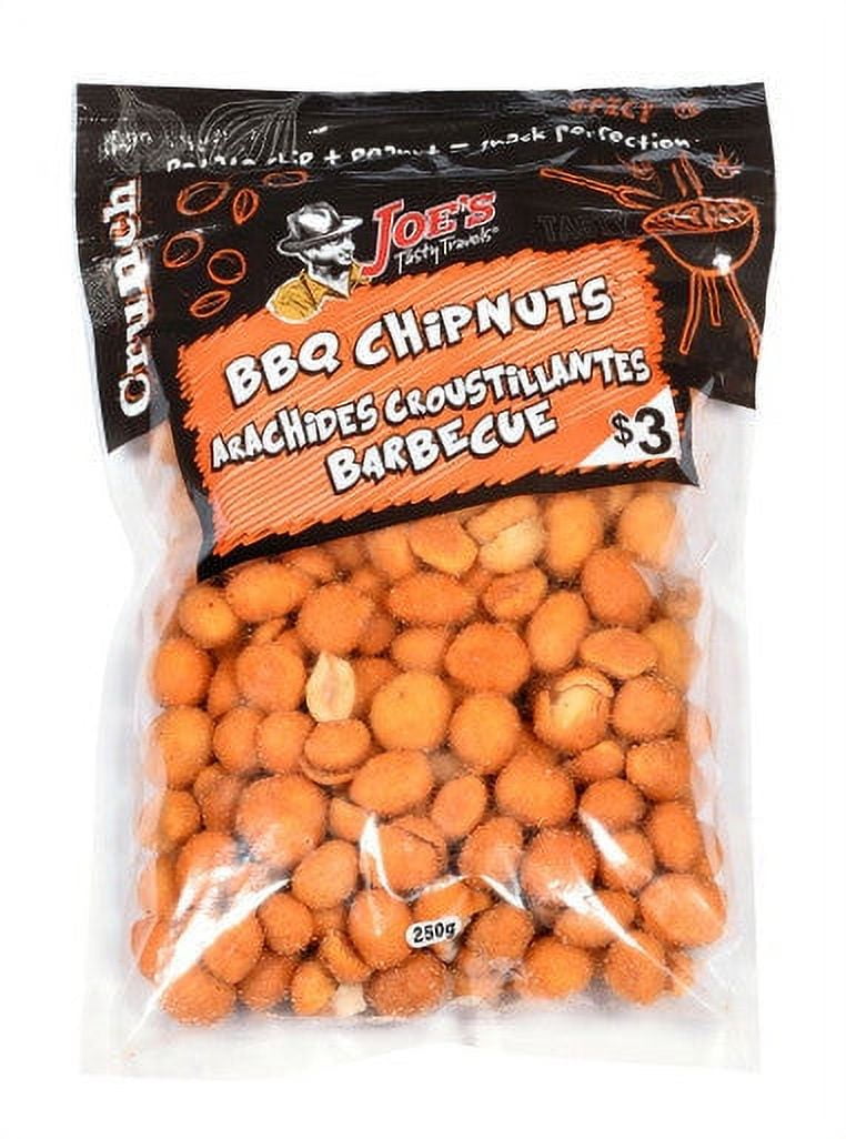 Joe's Tasty Travels, BBQ Chipnuts, 250g/8.75 oz. Bag {Imported from
