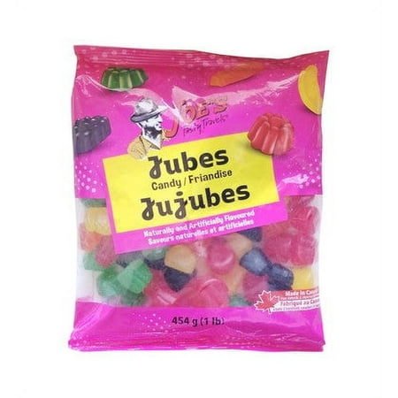 Joe's Tasty Travels, Jujubes Candy, 454g/1 lb