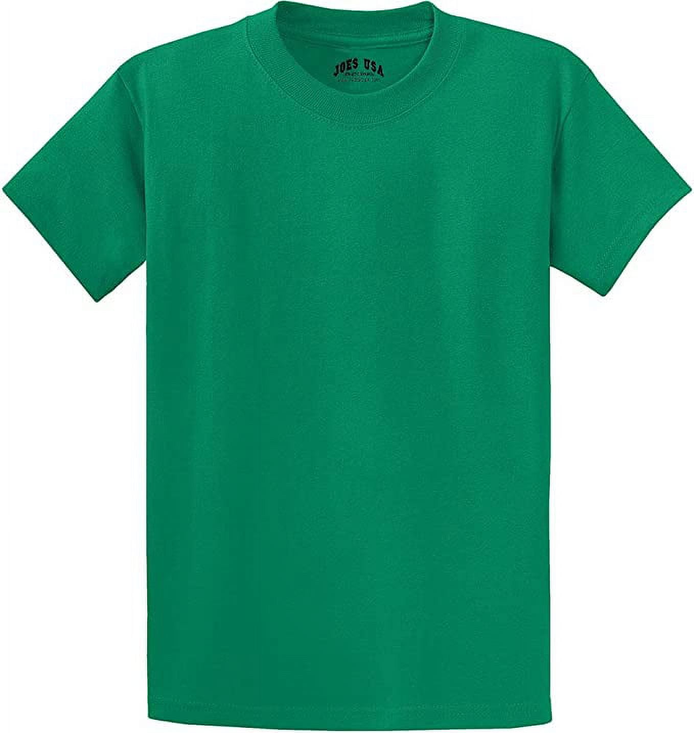 Joe's USA Mens Heavyweight 6.1-Ounce, 100% Cotton T-Shirts