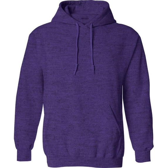 Joe's USA Hoodies - Mens Hooded Sweatshirts-Heather.Purple-2XL