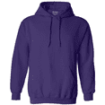 thumbnail image 1 of Joe's USA Hoodies Soft & Cozy Hooded Sweatshirt,2X-Large Purple, 1 of 1