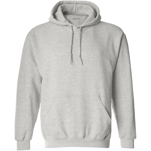 Joe's USA Hoodies Soft & Cozy Hooded Sweatshirt,3X-Large-Ash