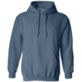thumbnail image 1 of Joe's USA Hoodies Soft & Cozy Hooded Sweatshirt,X-Large Indigo Blue, 1 of 1