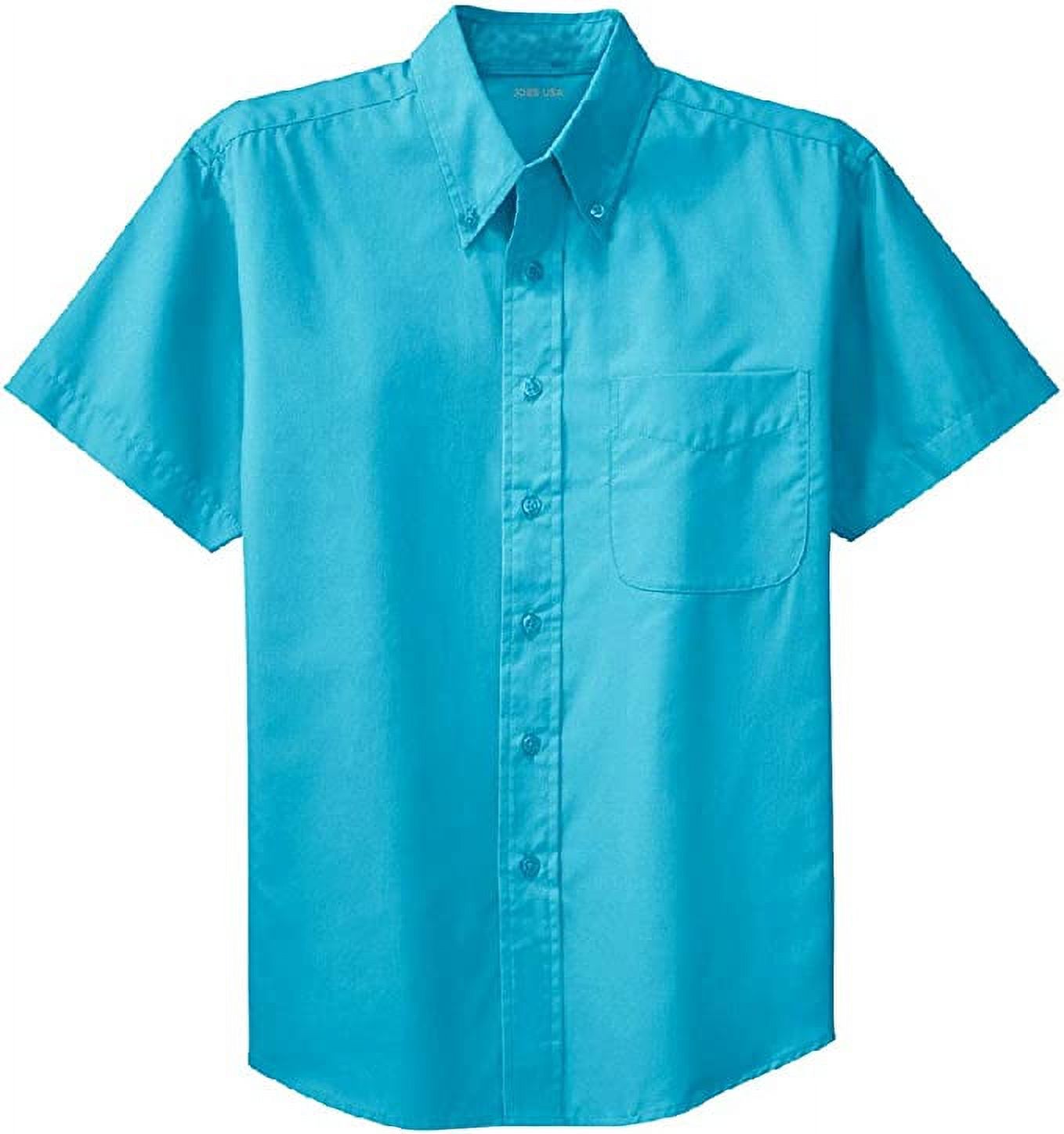 シャツ IONSEOUL Rise roll up short sleeve shirt JE1230 Joe's USA Men's Short Sleeve Wrinkle Resistant Shirts-XS