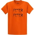 thumbnail image 1 of Joe's USA Peter Peter Halloween Logo T-Shirt-S-Orange/Black Logo, 1 of 2