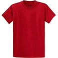 thumbnail image 1 of Joe's USA Tall Heavyweight Cotton T-Shirts-2XLT-Red, 1 of 2