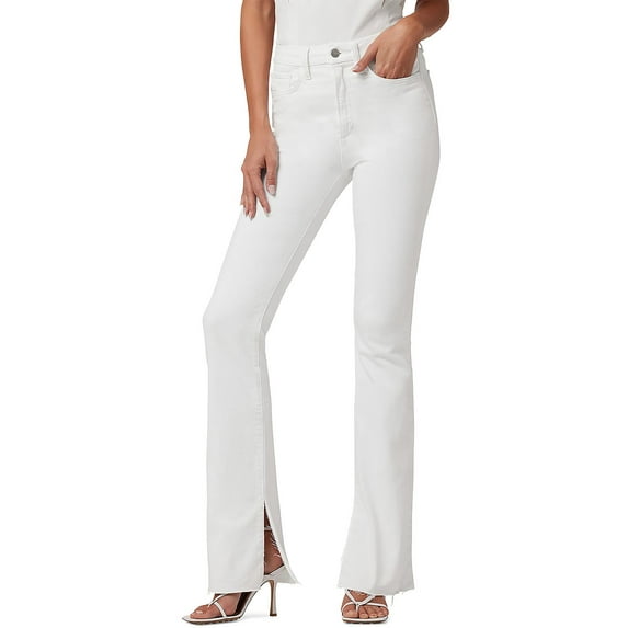 Joe's Womens Hi Honey Solid Denim Bootcut Jeans