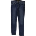 thumbnail image 1 of Joe's Womens Icon Mid Rise Skinny Cropped Jeans, Blue, 24, 1 of 2