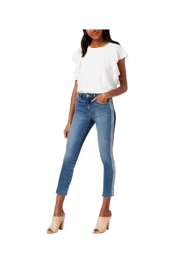 Womens Icon Skinny Fit Jeans, Blue, 25