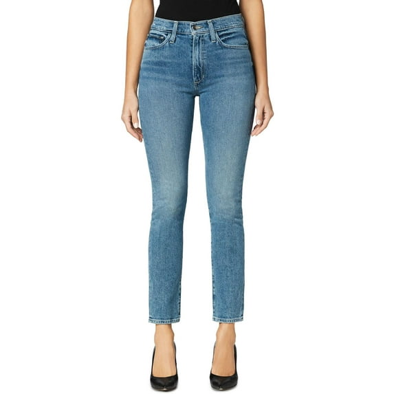 Joe's Womens Luna Denim Medium Wash Cigarette Jeans Blue 30