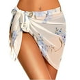 thumbnail image 1 of Joefnel Beach Goddess Sarong Skirt - Women's Bohemian Wrap Around Cover-Up Skirt for Poolside, Vacation, and Resort Wear, 1 of 5