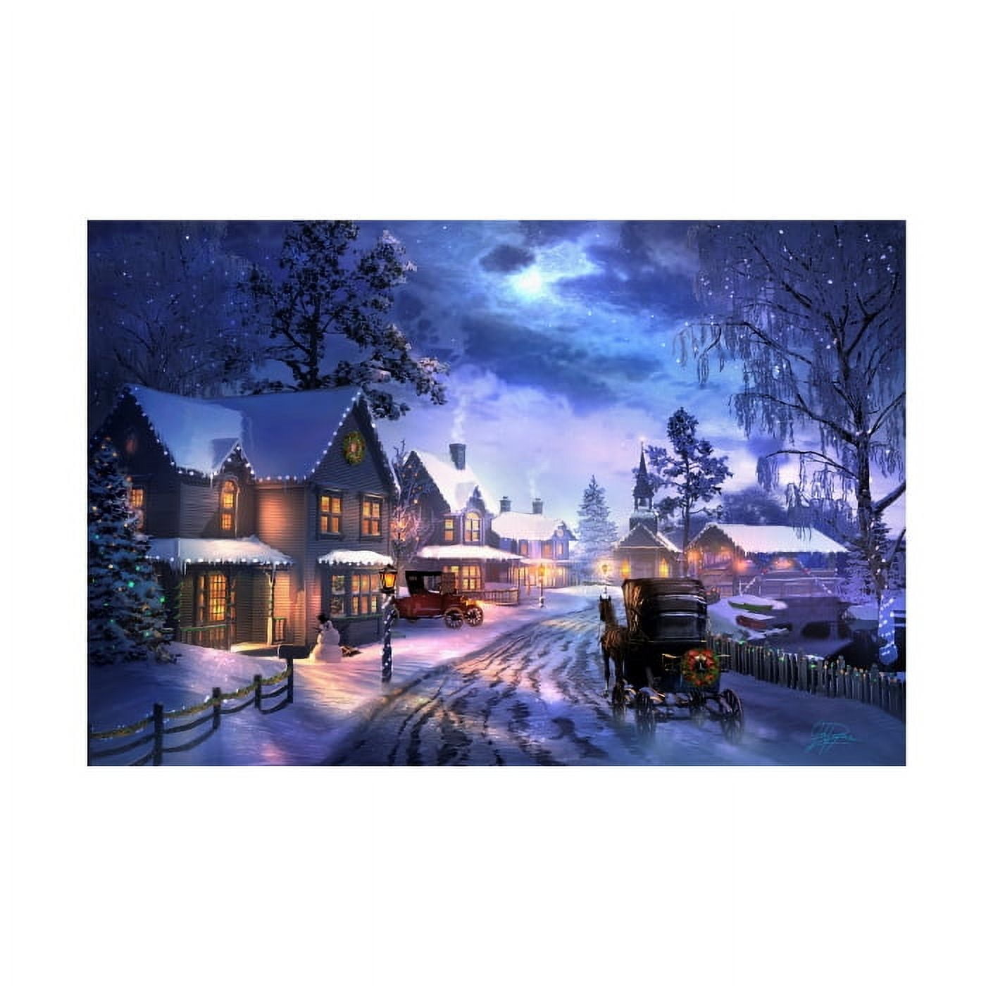 Joel Christopher Payne 'Christmas Memory' Canvas Art
