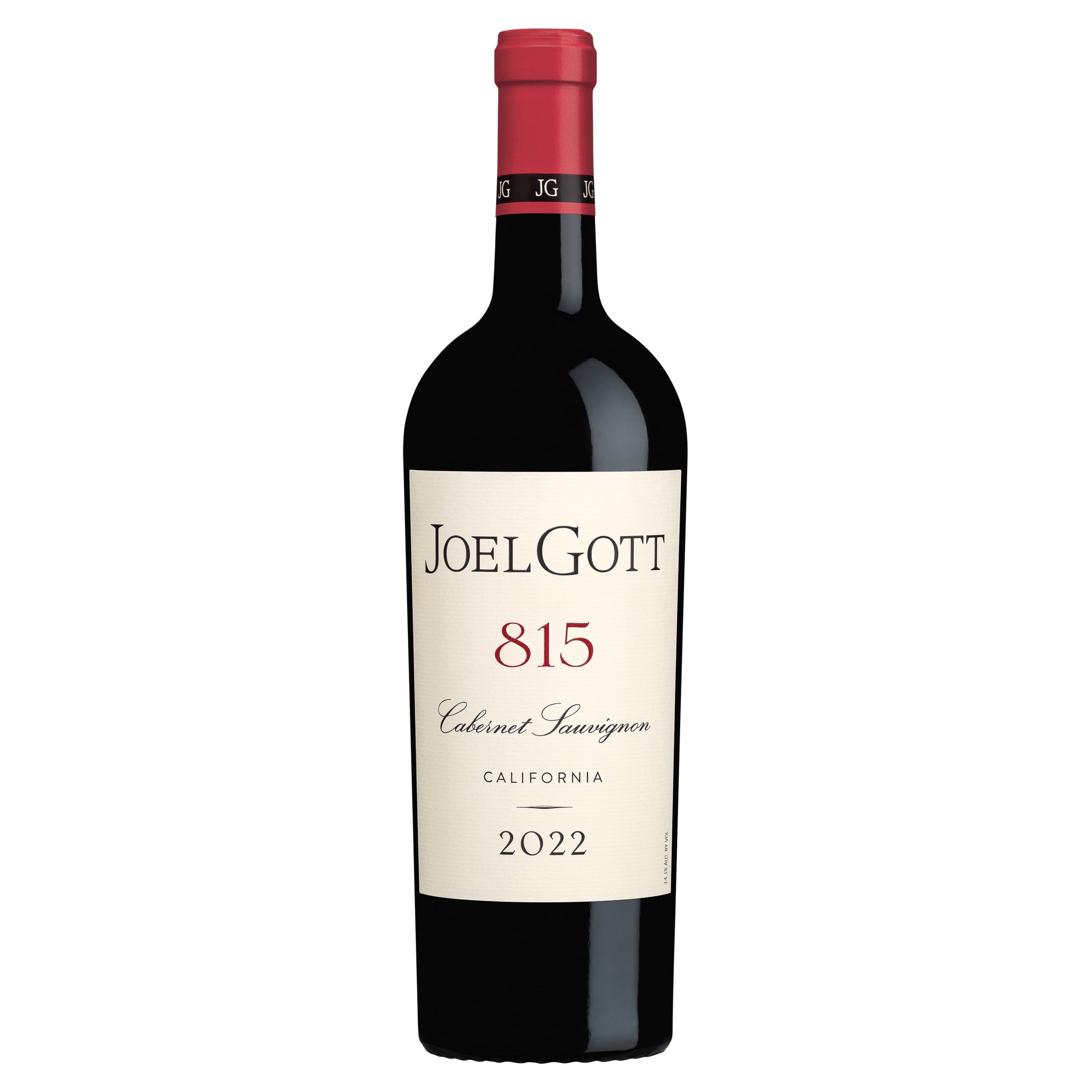 Joel Gott 815 Cabernet Sauvignon California Red Wine, 750 ml Glass