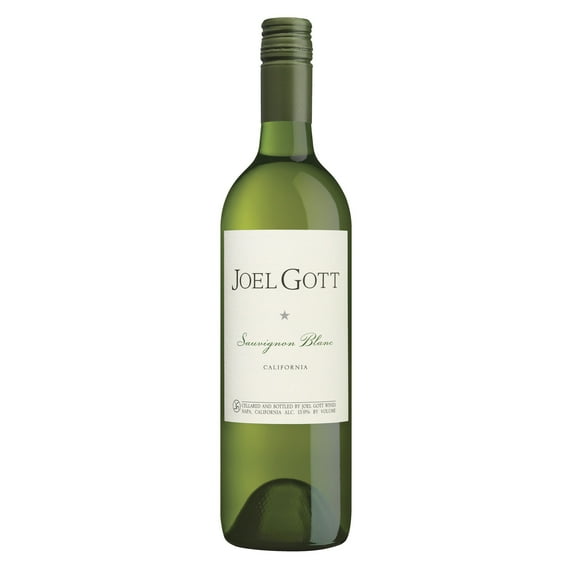 Joel Gott Sauvignon Blanc California White Wine, 750 ml Glass Bottle, 13.8% ABV