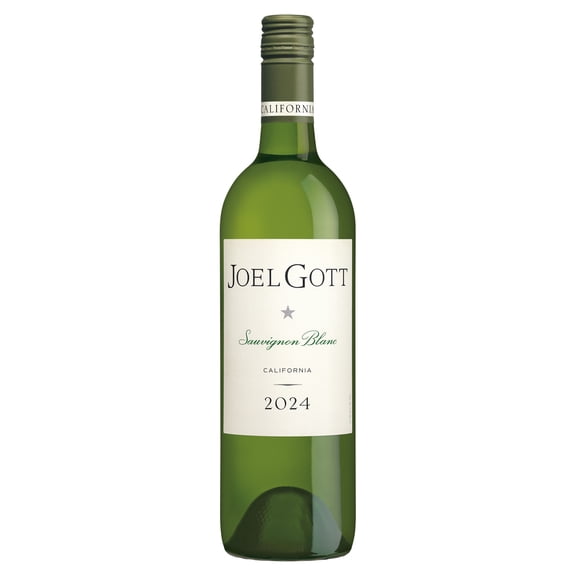 Joel Gott Sauvignon Blanc California White Wine, 750 ml Glass Bottle, 13.8% ABV