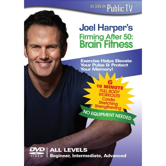 Joel Harper's Firming After 50: Brain Fitness - All Levels (DVD, 2012) NEW